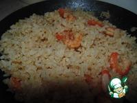 Бурый рис с имбирными креветками ингредиенты
