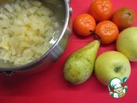 Фруктово-ореховый салат ингредиенты