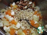 Фруктово-ореховый салат ингредиенты