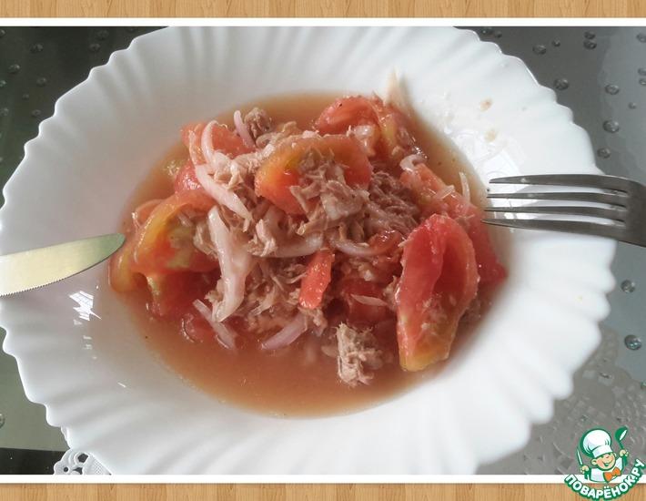 Рецепт: Салат с тунцом Просто и вкусно