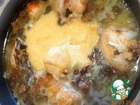 Курица, тушенная в яблочном соусе с грибами ингредиенты