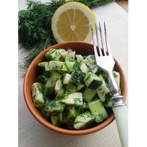 Простой зеленый салат