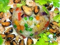 Рис с морепродуктами ингредиенты