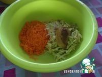 Рисовые конвертики с яблоком и морковью ингредиенты