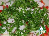 Острый овощной салат с фасолью ингредиенты