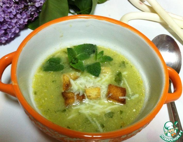 Рецепт: Суп Молодо-зелено