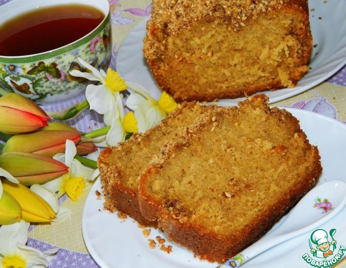 Рецепт: Деревенский кекс с корицей и лимоном