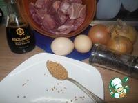 Шашлык в луково-яичном маринаде ингредиенты