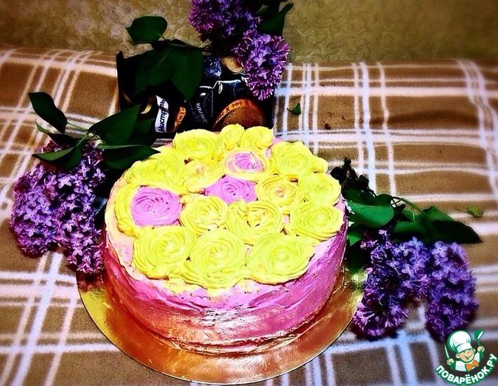Рецепт: Бисквитный торт Для принцесс