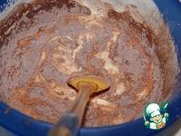 Шоколадная бисквитная ватрушка с абрикосами ингредиенты