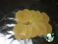 Сёмга с королевскими шампиньонами на картофеле ингредиенты