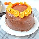 Торт Наполеон-апельсин и шоколад