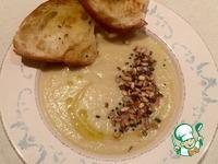 Крем-суп из печеного чеснока и лука Пикантный ингредиенты