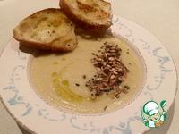 Крем-суп из печеного чеснока и лука Пикантный ингредиенты