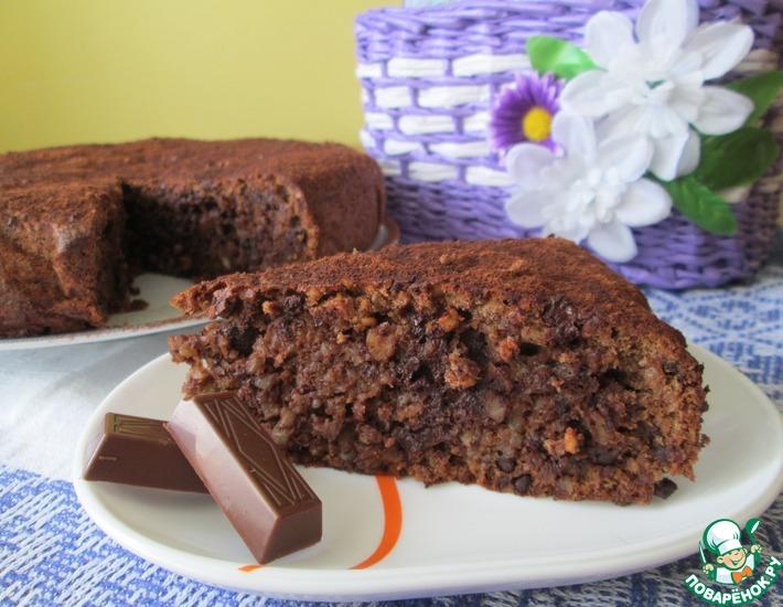 Рецепт: Шоколадный торт Два ореха