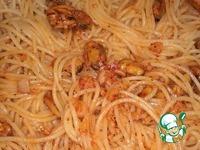 Спагетти с мидиями в томатном соусе ингредиенты