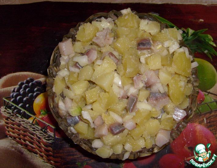Рецепт: Картофельный салат Матиас