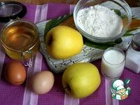 Пшенно-яблочные оладьи под йогуртовым соусом ингредиенты