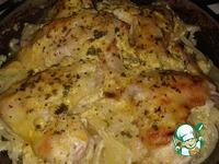 Куриные крылья со сливочным картофелем ингредиенты