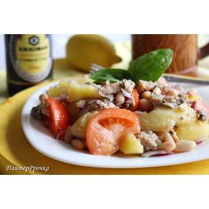 Теплый салат Гармония вкуса