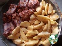 Ребрышки с картофелем Сытный обед ингредиенты