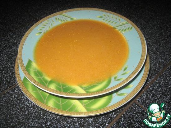 Тыквенный суп с луком