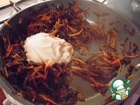 Лосось с морской капустой и морковью по-корейски ингредиенты