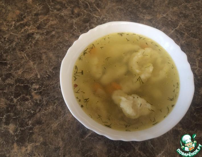 Рецепт: Суп с галушками