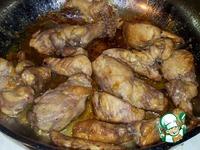 Карамелизированные курица и красный лук ингредиенты