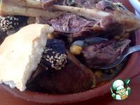 Баранина по-мароккански с черносливом Магхриби ингредиенты