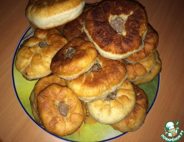 Рецепт: Бабушкины татарские беляши