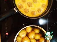 Тефтели с картофелем в сметанном соусе ингредиенты