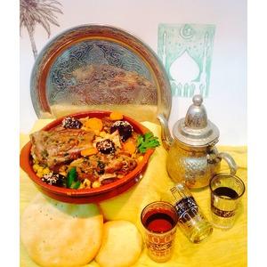 Баранина по-мароккански с черносливом Магхриби