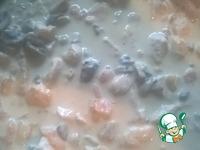 Блинчики Морские мешочки с грибами ингредиенты