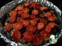 Сёмга, запечённая со спаржей и томатами ингредиенты