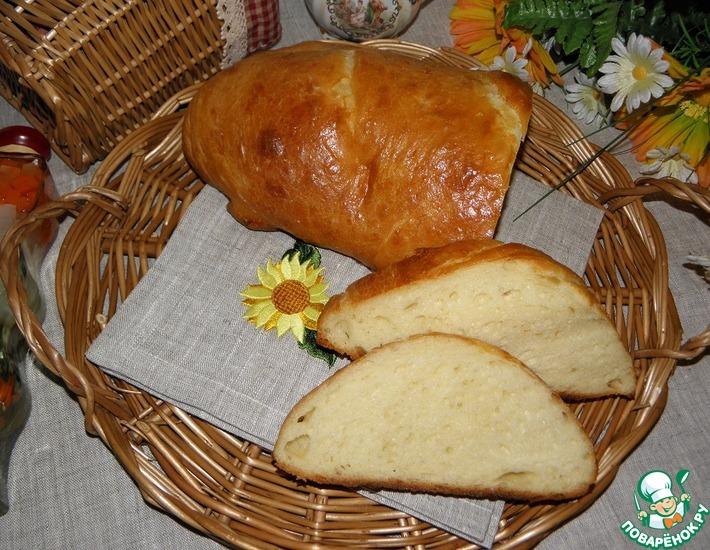 Рецепт: Хлеб на манной каше