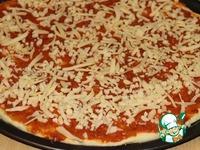 Тонкое тесто и соус для итальянской пиццы ингредиенты