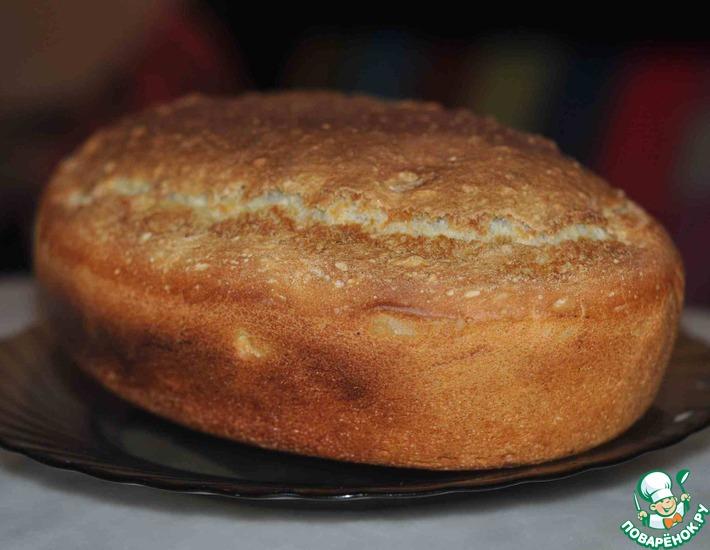 Рецепт: Белый хлеб обыкновенный