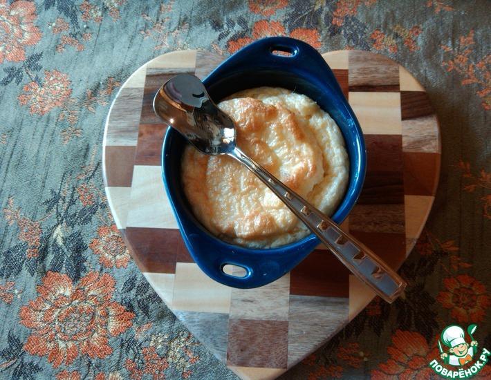 Рецепт: Сырное суфле Завтрак для влюбленных