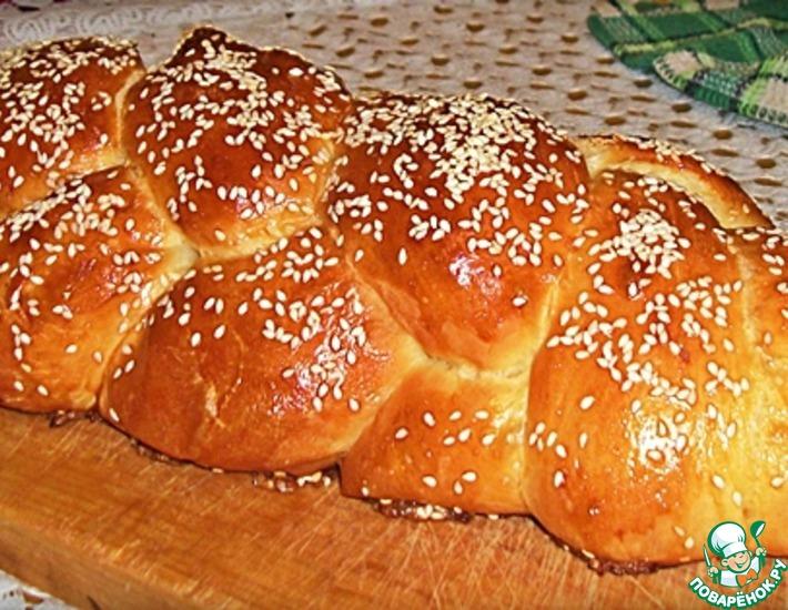 Рецепт: Праздничный хлеб Хала