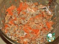 Рулетики с гречкой и морковью ингредиенты
