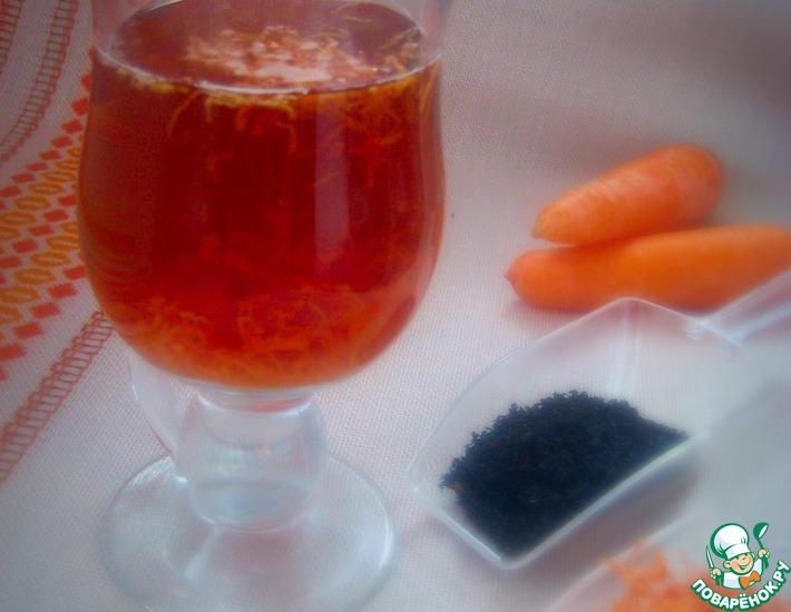 Рецепт: Морковный чай
