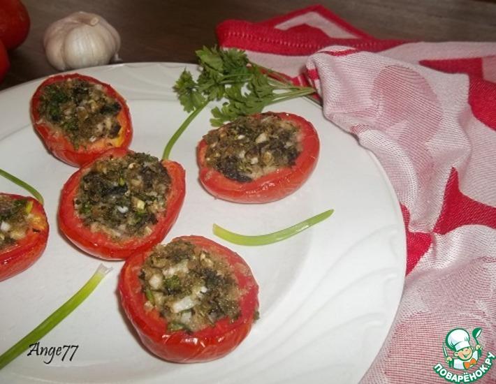 Рецепт: Запеченные помидоры а-ля Провансаль