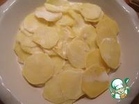 Картофельный гратен в сливочно–горчичном соусе ингредиенты