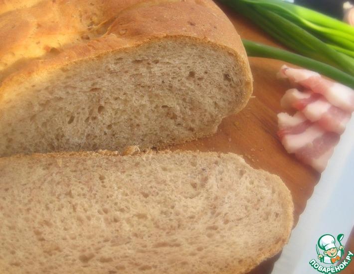 Рецепт: Гречневый хлеб на сыворотке