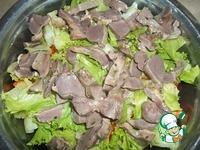 Картофельный салат с куриными желудками ингредиенты
