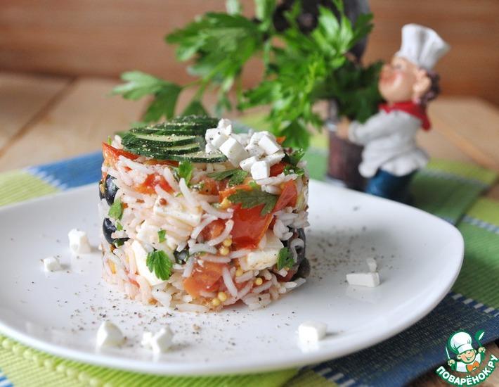 Рецепт: Теплый Греческий салат