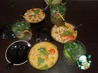 Настоящий тайский суп Том Ям ингредиенты