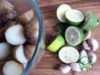Запеченный картофель с карамельными орехами ингредиенты