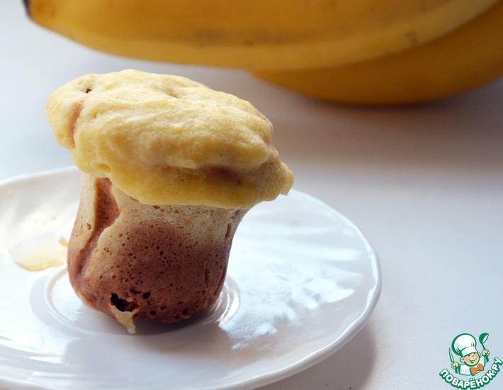 Рецепт: Яблочный гриб из песочного теста за 5 минут